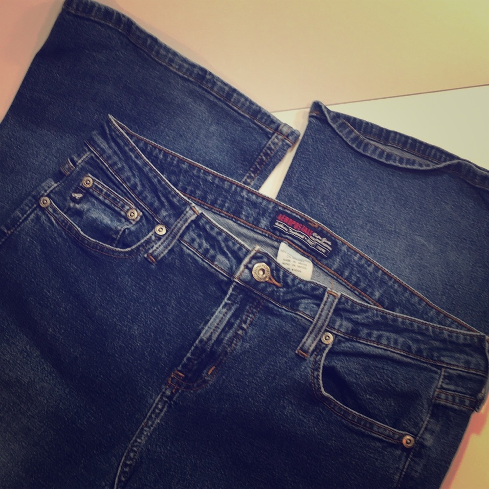 Aeropostale jeans 13/14 long Medium wash, boot cut